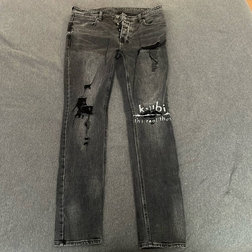 NEW Ksubi Black/Grey Size 34
